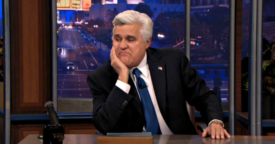 Jay Leno Says Goodbye