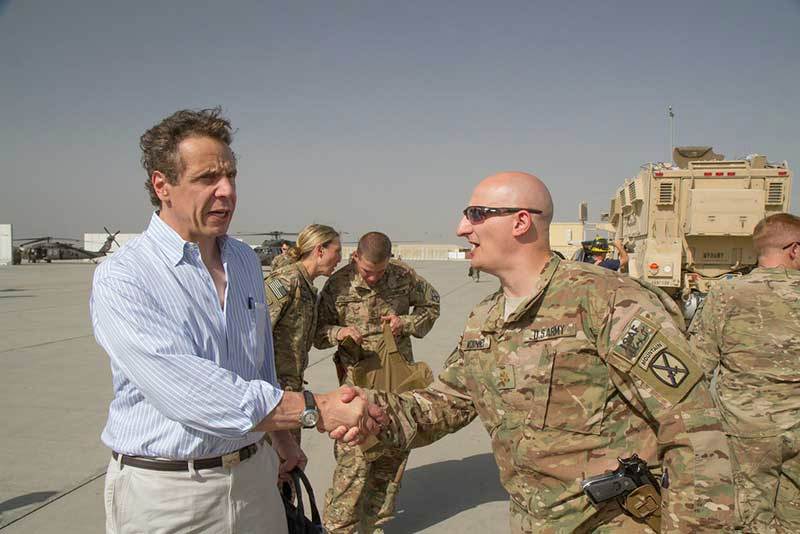 Governor+Cuomo+Visits+Afghanistan