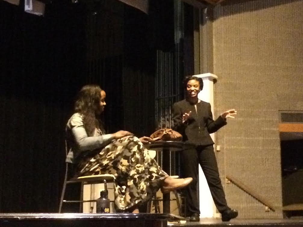 Imani Tate Gives Talk at Albany High